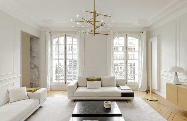 Rénovation complète d'un appartement parisien de 160 m²