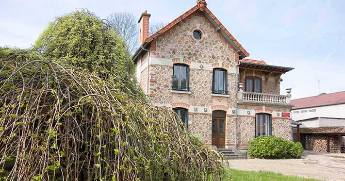 Maison en Meulière rénovée par un architecte en Ile-de-France
